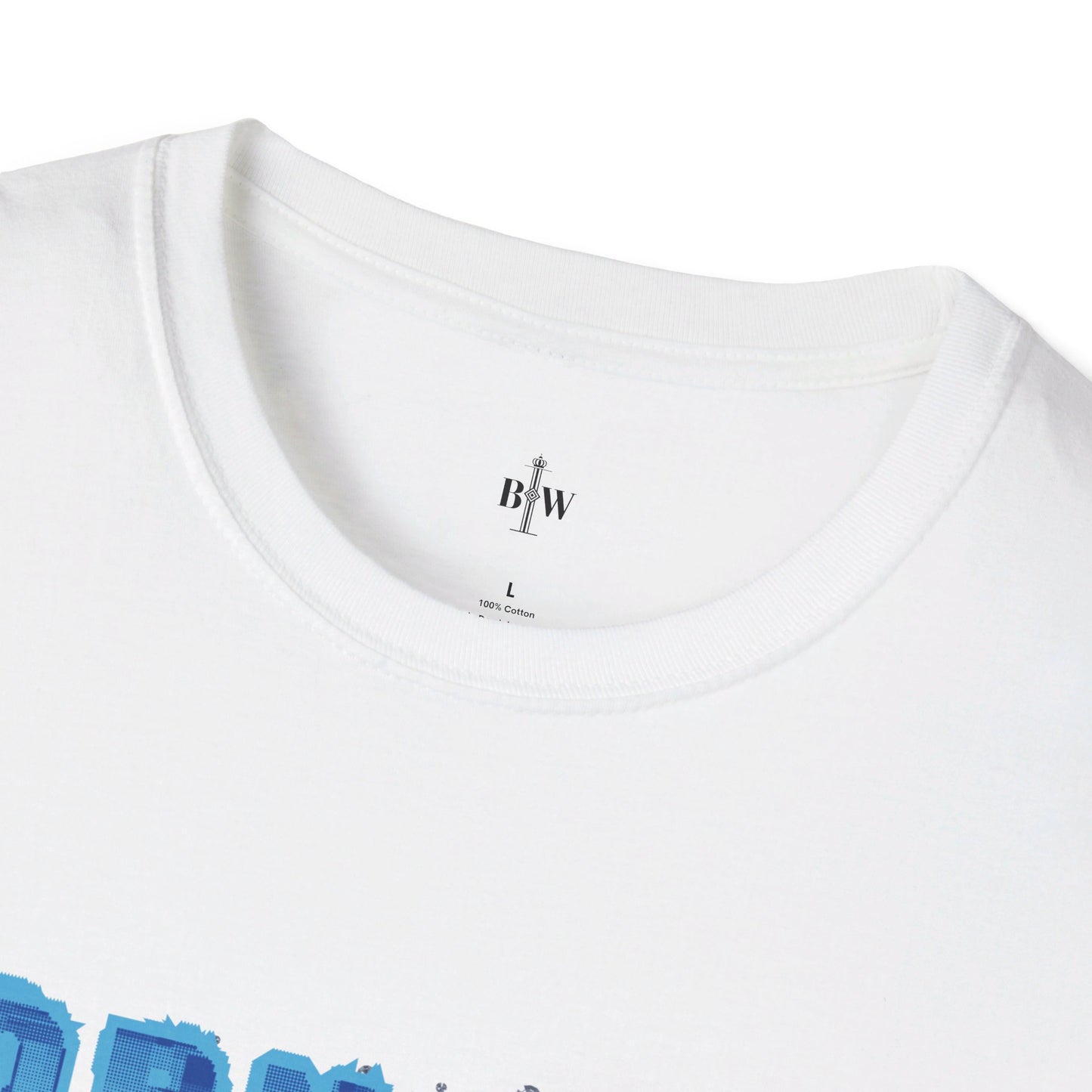 BIW White Classic Graphic Tee