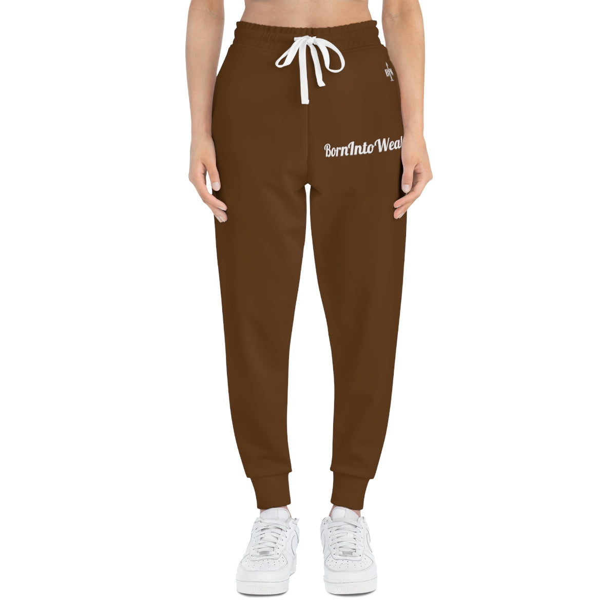 BIW CHOCOLATE Brown Athletic Joggers