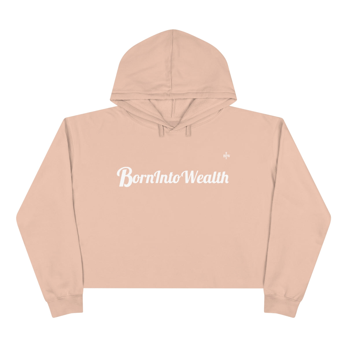 BIW Women's Crop Hoodie ( 3 Colors- Logo Front)